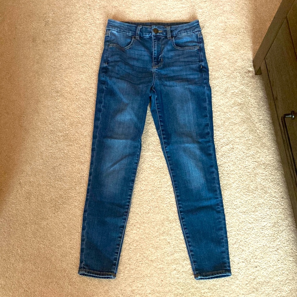 American Eagle curvy high rise jeggings